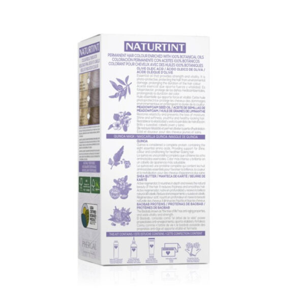 Naturtint Silver Grey Gümüş Doğal Saç Boyası 170ML - Görsel 2