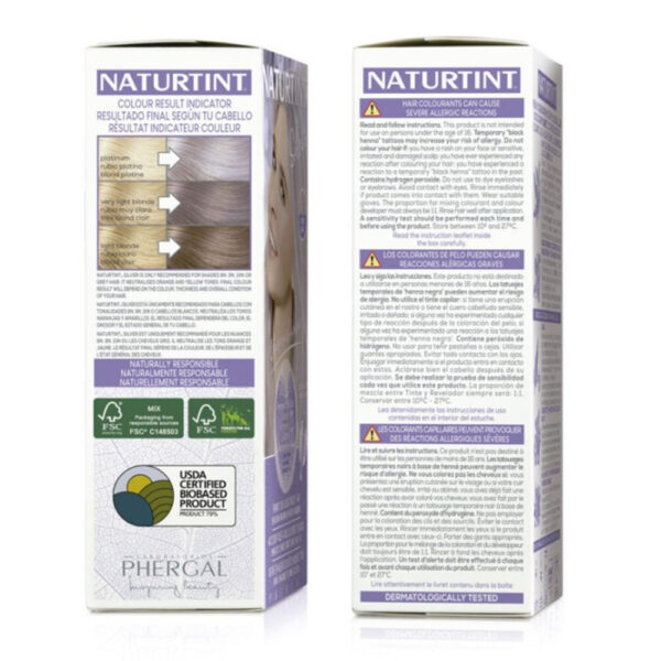 Naturtint Silver Grey Gümüş Doğal Saç Boyası 170ML - Görsel 3